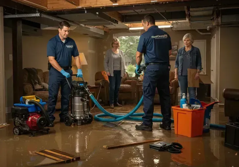 Basement Water Extraction and Removal Techniques process in Shelby, MI